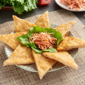 原味月亮蝦餅(有附醬包) 特價：$68