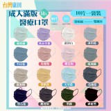成人滿版醫用口罩 ×50入