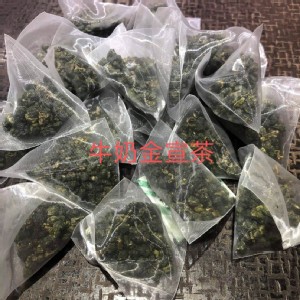 南投茶農牛奶金萱茶包 特價：$150