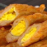 包蛋旗魚黑輪--300g