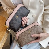 日系圖騰唯美側背/手拿兩用包