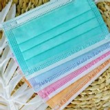 台灣製素色平面防護口罩50入B.海洋藍-成人 特價：$130