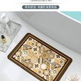 摩洛哥硅藻泥防滑軟地墊 C.咖色