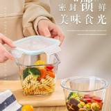 鎖鮮好食光密封加深玻璃碗 A.圓形