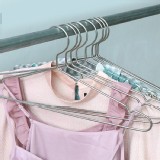 不鏽鋼凹槽衣架(10入一組)