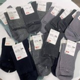 UQ原單-純棉透氣男士襪（10雙)