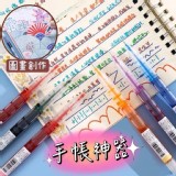 12入直液式油性速乾筆(莫蘭迪色系)