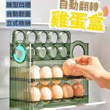 自動翻轉雞蛋盒 A.透明綠
