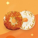 查理布朗烘焙-水嫩系貝果-白醬燻雞(2顆)