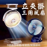 360度可調清涼無死角循環風扇 B.白色清新