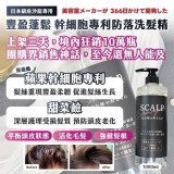 日本銀座沙龍專用 豐盈蓬鬆 幹細胞專利防落洗髮精 1000ml
