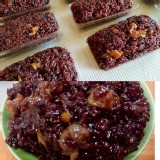 隱藏版純手工養生紫米糕300g/盒 A.酒香桂圓紫米糕