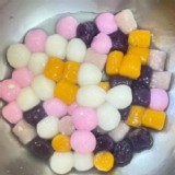 【聖萱坊】生鮮五色圓(紅白湯圓+芋圓+地瓜圓+紫薯圓)【只1包】