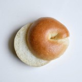 【甜蜜點】經典原味貝果(1個)