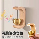 黃金萬兩 招財木作開運門鈴 A.原木色