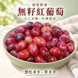 秘魯野生無籽紅葡萄500g