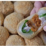 鹹肉鬆口味8顆 (肉鬆+芋頭+香菜，包在同一顆) 特價：$100