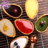 【依蕾特】綜合花瓣乳酪塔(冷凍)─檸檬、雪藏原味、經典可可、抹茶紅豆、草莓、蜜橙 特價：$390