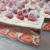 巧克力雙層草莓蛋糕(含運)