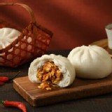 桂竹筍辣包3入 (全素) | 老麵酵匠包子饅頭店