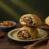 雜糧堅果捲3入 (全素) | 老麵酵匠包子饅頭店