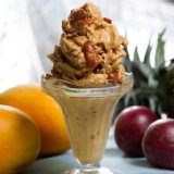 【以利泡泡冰】花生花豆泡泡冰 260ml