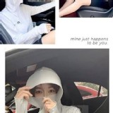 冰絲防曬連帽外套~白色