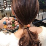 韓國馬卡龍色髮束（10條一組）