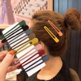 韓國金屬一字劉海夾(一組2卡/10支)