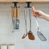 廚房掛鉤旋轉收納架免打孔壁掛式廚具用