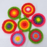 韓國造型纖維菜瓜布*5片