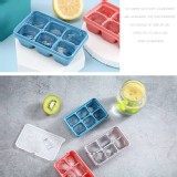 6格矽膠製冰盒3入