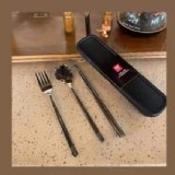 出口德國雙人牌304不鏽鋼環保餐具3件組 特價:$99 出口德國雙人牌304不鏽鋼環保餐具3件組 特價:$99