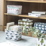 升級防水棉麻收納籃*5個