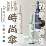 德國設計款全自動12骨抗暴時尚傘