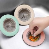 廚房水槽矽膠過濾網*3