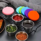 帶蓋不鏽鋼醬料碟2入 特價：$59