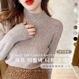 秋冬時尚半高領保暖打底衣