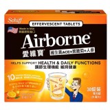美式量販超市Airborne愛維寶維生素ACE+紫錐菊+人參發泡錠30錠