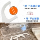 雙線細滑牙線棒-家庭包200支(附隨身收納盒)