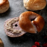 紫薯芋頭貝果 紫薯芋頭貝果