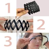 ❤懶人摺疊髮箍2入一組