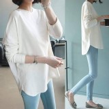 日本樂天爆款🔔棉質長袖上衣 白色