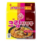 不倒翁奶油金螃蟹海鮮風味拉麵 一組4包 特價：$199