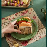 🏠輕食光復古烘焙吸油紙8米