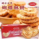 【蝶彩世界】蝴蝶酥餅108g(一組三盒)