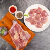 (L) 放山雞腿 直接切塊 500克±50