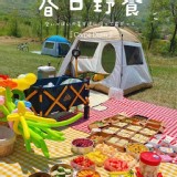 春遊便攜摺疊野餐墊（款式隨機）