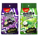 口碑款-100一百份酸QQ軟糖（2包組）/56g× 2