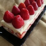 新巧屋草莓爆多長條蛋糕